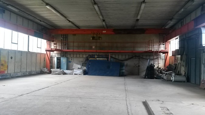 Lease of workshop premises in Libouchec site
